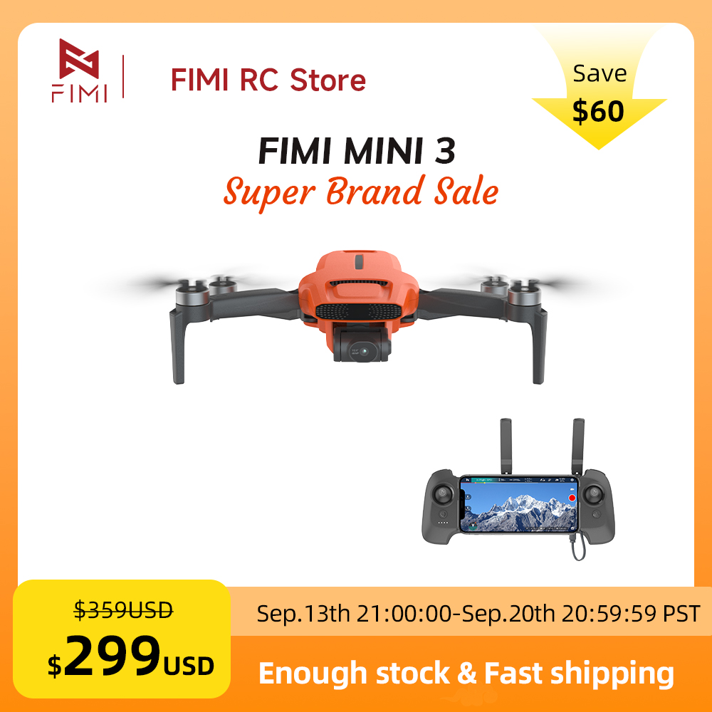 FIMI MINI 3 Camere Drone 4K 60 - đánh giá và giá Rc Helicopter Case